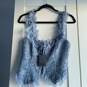 NBD X Revolve Corset Top